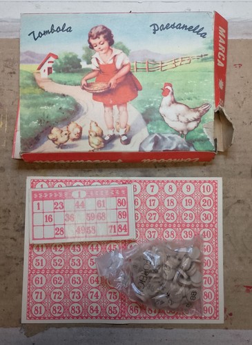 Tombola paesanella vecchio - tombola,