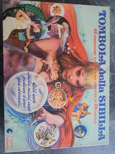 Gioco tombola vintage anni - gioco, 83'