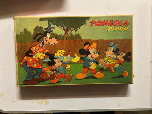 Tombola pippo gioco anni - pippo,