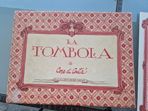 Gioco tombola cose - la,