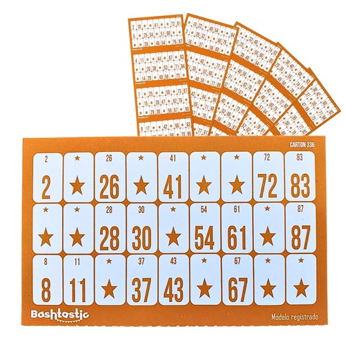 504 cartelle tombola - cartelle,