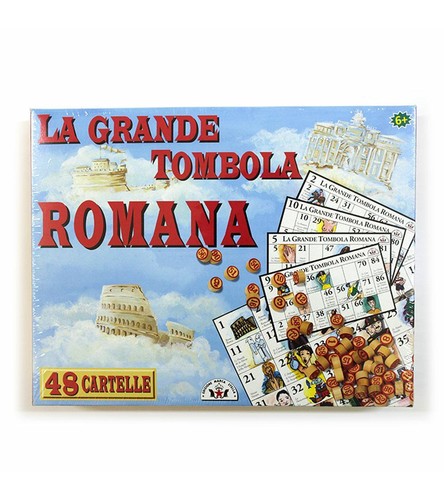 Tombola romana con cartelle - con, 48