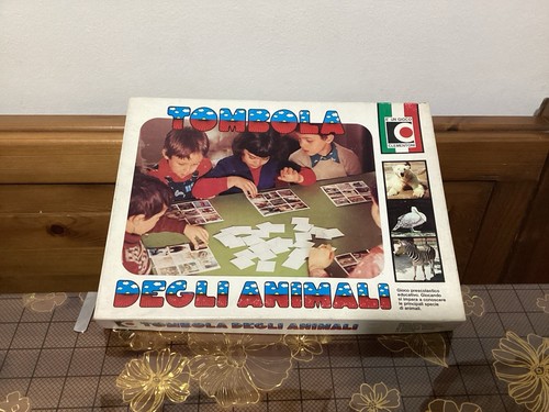 Gioco scatola tombola - in,