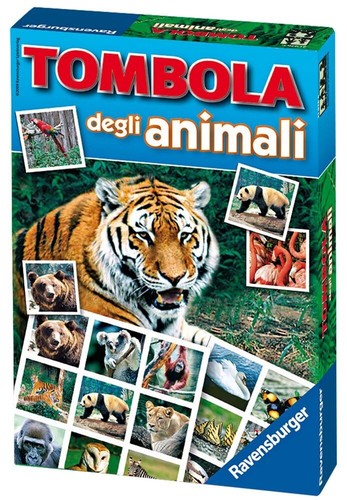 Tombola degli animali gioco - animali,