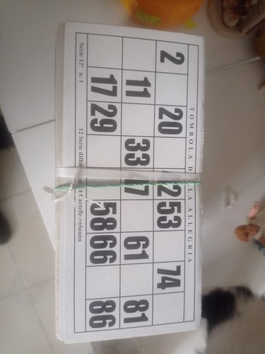 Lotto serie complete - lotto, per