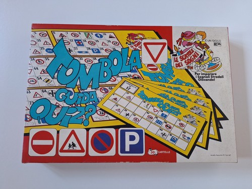 Gioco scatola tombola - scatola, –