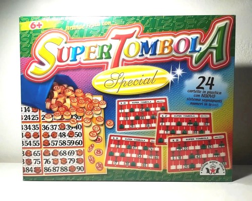 Super tombola gioco tavolo - tombola,