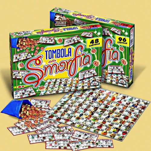 Tombola della smorfia con - tombola,