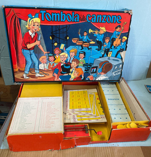 Tombola della canzone gioco - canzone, di